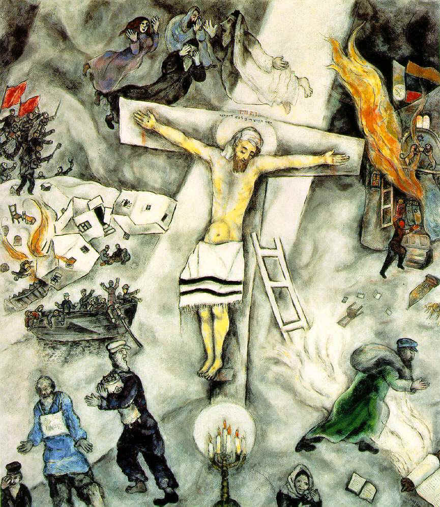 Marc Chagall, White Crucifiction